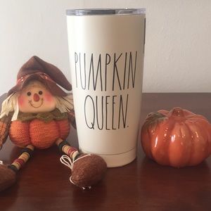 New Rae Dunn “Pumpkin Queen” Insulated Tumbler